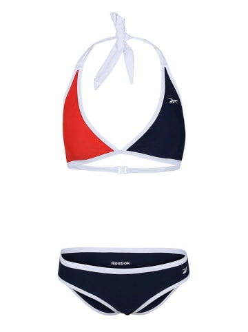 Reebok Bikini "Alpha" in Rot/ Dunkelblau/ Weiß
