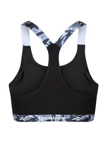 Reebok Sport-BH "Venice" in Schwarz/ Bunt