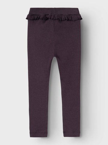 name it Legging "Nilla" pruimkleurig
