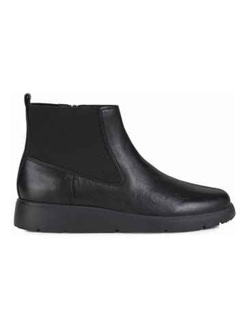 Geox Leder-Boots "Arlara" in Schwarz