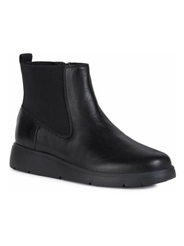 Geox Leren boots "Arlara" zwart
