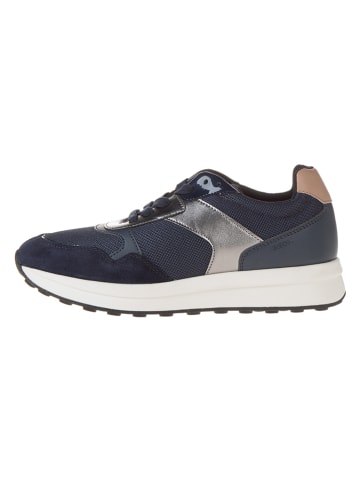 Geox Sneakersy "Runntix" w kolorze granatowym