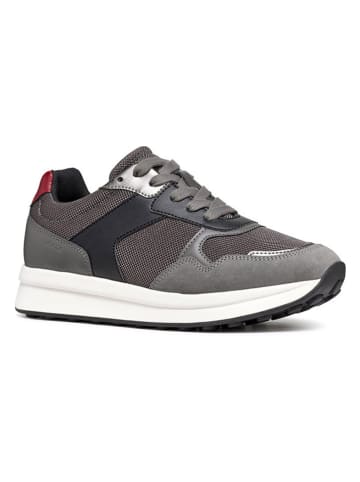 Geox Sneakersy "Runntix" w kolorze antracytowym