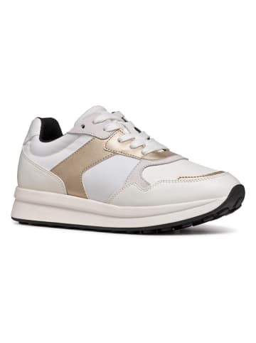 Geox Sneakers "Runntix" in Creme/ Gold