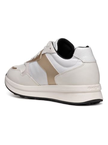 Geox Sneakers "Runntix" in Creme/ Gold