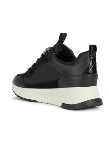 Geox Leren sneakers "Falena" zwart