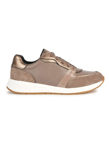 Geox Sneakersy "Bulmya" w kolorze jasnobrązowym