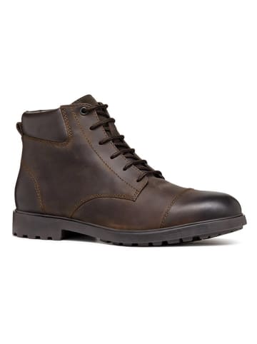 Geox Leder-Boots "Rhadalf" in Braun