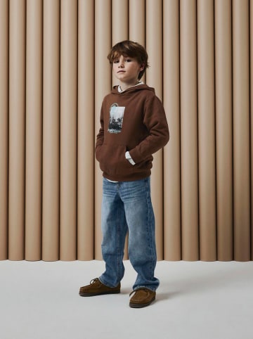 name it Bluza "Nanter" w kolorze jasnobrązowym