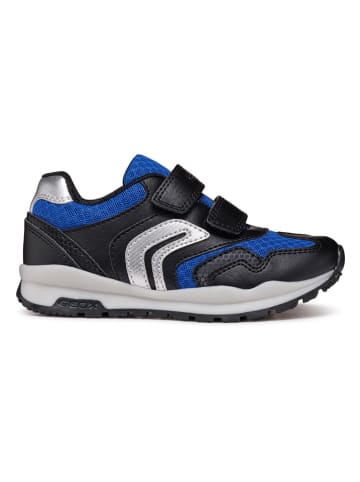 Geox Sneakers "Pavel" in Schwarz/ Blau