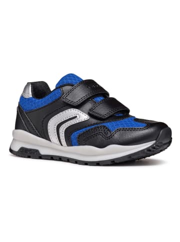Geox Sneakers "Pavel" in Schwarz/ Blau