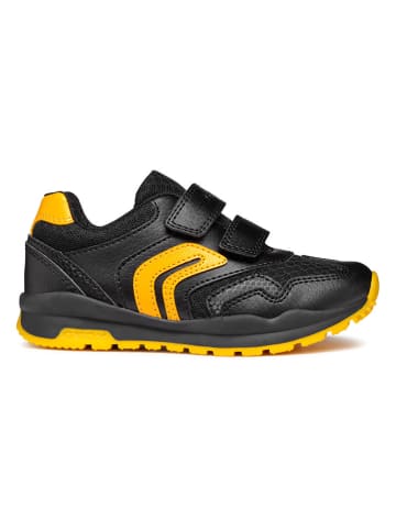 Geox Sneakers "Pavel" zwart/oranje