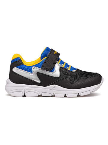 Geox Sneakers "New Torque" in Schwarz/ Silber