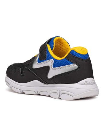Geox Sneakers "New Torque" in Schwarz/ Silber