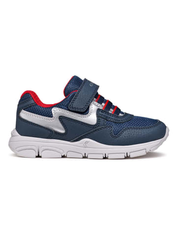 Geox Sneakers "New Torque" donkerblauw/zilverkleurig