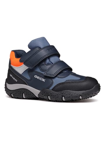 Geox Boots "Baltic" in Schwarz/ Blau