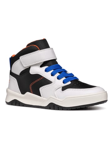 Geox Sneakersy "Perth" w kolorze biało-czarnym