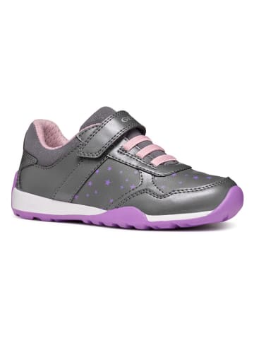 Geox Sneakersy "Jocker Plus" w kolorze szaro-fioletowym