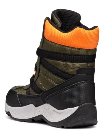 Geox Winterboots "Sentiero" in Khaki/ Orange