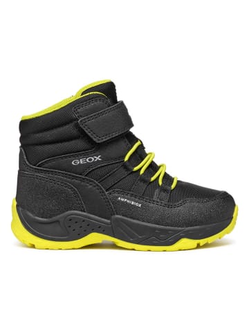 Geox Winterboots "Sentiero" in Schwarz/ Gelb