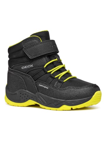 Geox Winterboots "Sentiero" in Schwarz/ Gelb