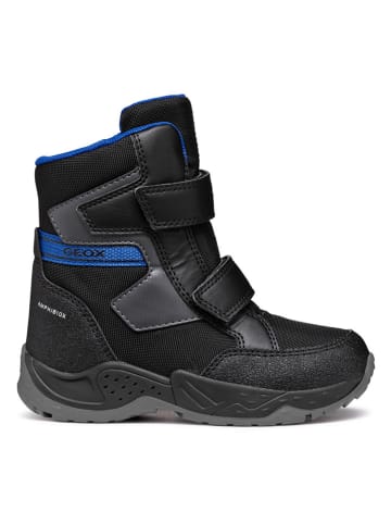 Geox Winterboots "Sentiero" in Schwarz/ Blau