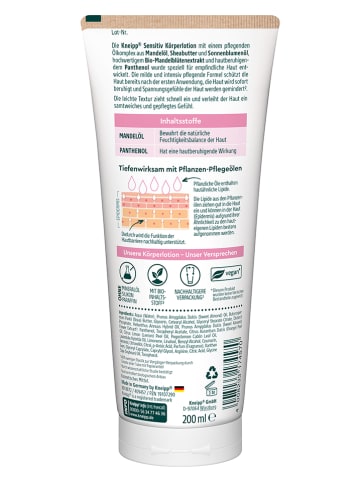 Kneipp 2er-Set: Körperlotion "Sensitiv", je 200 ml