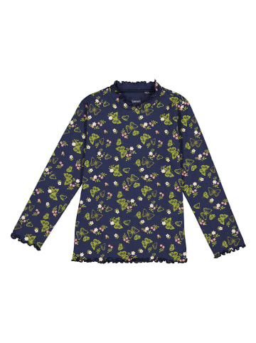 lamino Longsleeve in Dunkelblau