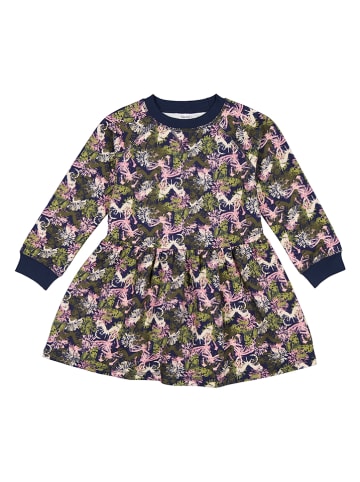 lamino Sweatjurk donkerblauw/kaki