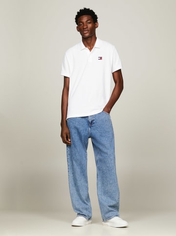 TOMMY JEANS Poloshirt in Weiß