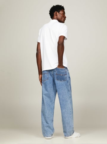 TOMMY JEANS Koszulka polo w kolorze białym