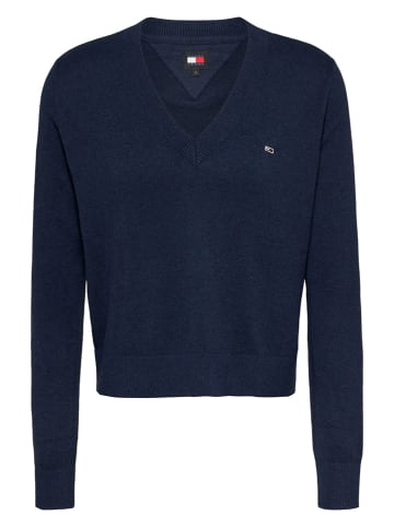 Tommy Hilfiger Sweter w kolorze granatowym