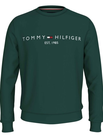 Tommy Hilfiger Bluza w kolorze zielonym