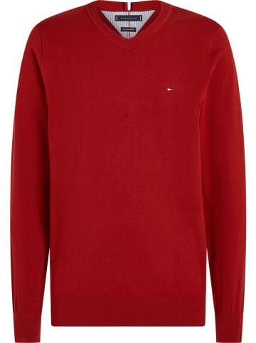 Tommy Hilfiger Sweter w kolorze czerwonym