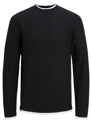 JACK & JONES Junior Sweter "Twinn" w kolorze czarnym