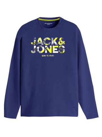 JACK & JONES Junior Longsleeve "James" in Blau