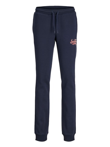 JACK & JONES Junior Spodnie dresowe w kolorze granatowym