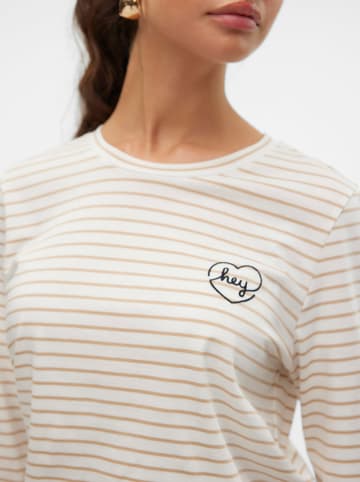 Vero Moda Koszulka w kolorze beżowym