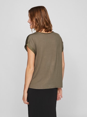 Vila Koszulka w kolorze khaki