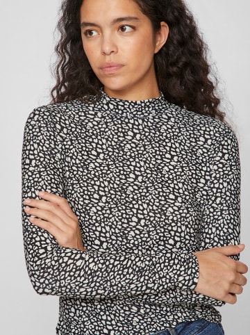 Vila Longsleeve in Schwarz/ Creme