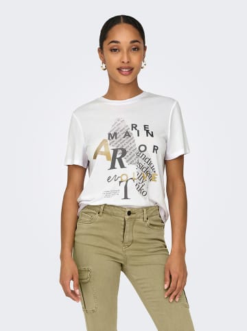 ONLY Shirt in Weiß
