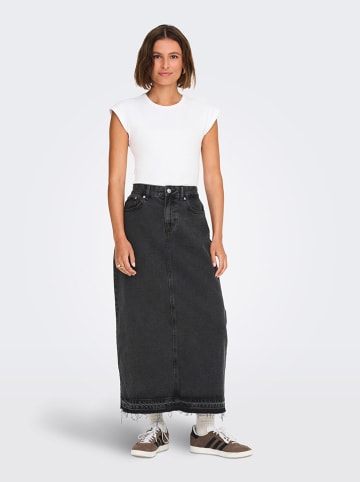 ONLY Jeansrock in Anthrazit