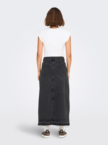 ONLY Jeansrock in Anthrazit