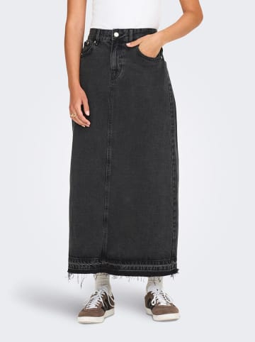 ONLY Jeansrock in Anthrazit