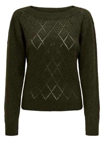JDY Pullover in Khaki