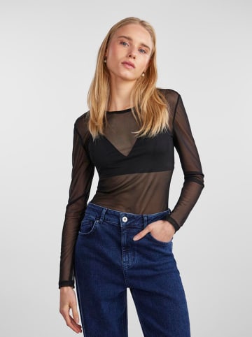 Pieces Longsleeve in Schwarz