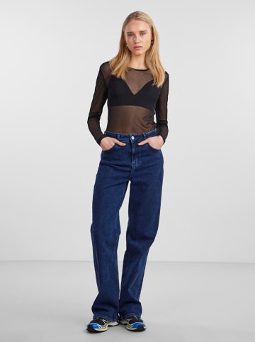 Pieces Longsleeve in Schwarz