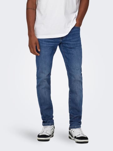 ONLY & SONS Spijkerbroek - slim fit - blauw