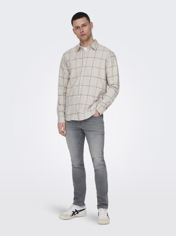 ONLY & SONS Spijkerbroek - slim fit - grijs