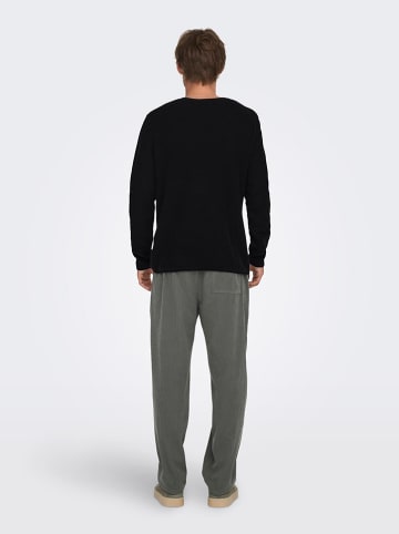 ONLY & SONS Pullover in Schwarz